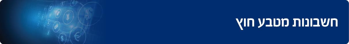 חשבונות מטבע חוץ